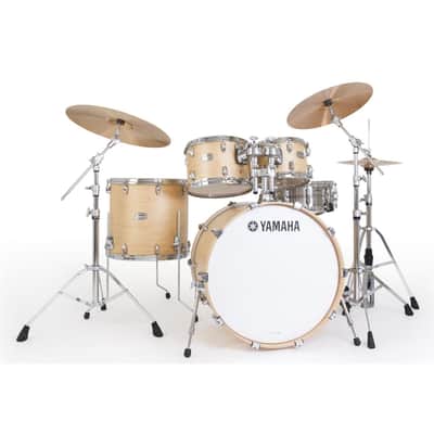 Yamaha Tour Custom Maple 4pc Drum Set 20/10/12/14 Butterscotch Satin image 1