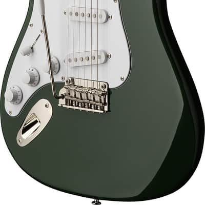 PRS Paul Reed Smith SE Silver Sky Electric Guitar, Left-Handed, Rosewood Fretboard (with Gig Bag), Laurel Green image 3