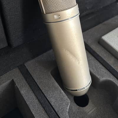 Neumann U 67 Set Large Diaphragm Multipattern Tube Condenser Microphone Reissue 2018 - Present - Nickel image 8