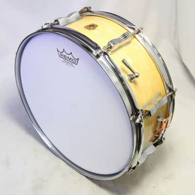 Immagine LUDWIG 1965 JAZZ FESTIVAL No. 908P 14x5 White Marine Pearl Radick Snare Drum [228504] (08/03) - 8