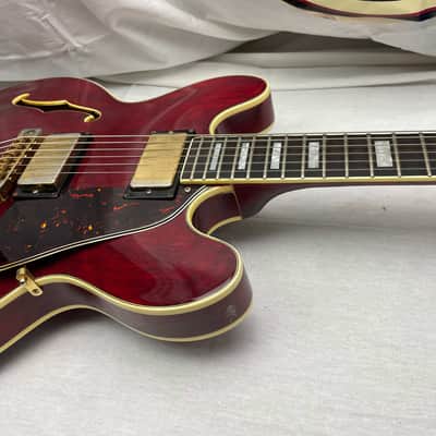 Ibanez SA-400CH SA-400 CH Semi-Hollowbody Guitar with Case - MIJ Made In Japan 1979 - Cherry image 6