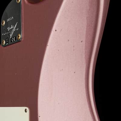 Fender Custom Shop Empire 59 Transition Stratocaster Journeyman Relic - Aged Burgundy Mist Metallic #18559 image 13