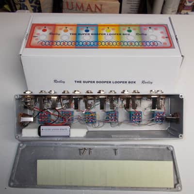 Rudley-THE SUPER DOOPER LOOPER BOX - 6 Channel Passive Looper Switcher Box - Fixed Order - S/N 5. image 7