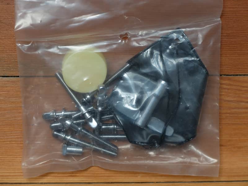 Pearl Tension Rods & Tuning Key New Unused RTG-665 Genuine NOS Spares Rhythm Traveler GIG Bass Drum image 1
