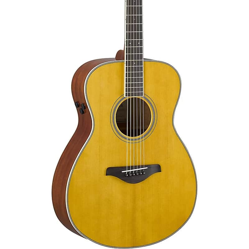 Yamaha FS-TA TransAcoustic Concert 2010s - Vintage Tint image 1