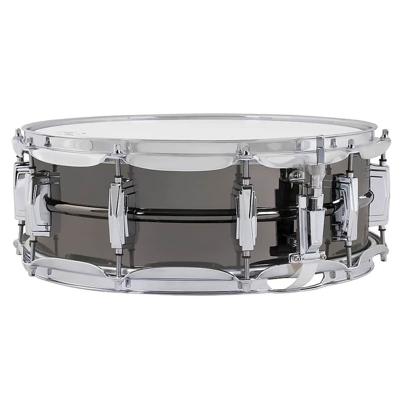 Ludwig Black Beauty Supra-Phonic Brass Snare Drum, 5x14 Inch, LB416 image 1