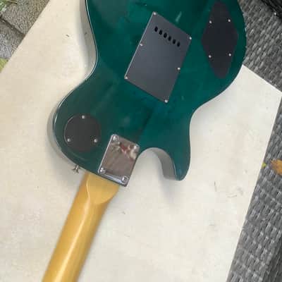 Hyundai Les Paul with Tremolo futuristic model Vintage 80’s floyd rose style Korea ? japan? image 18