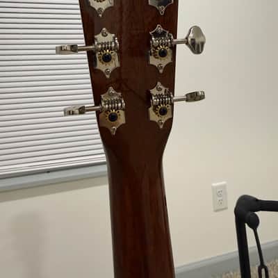 Blueridge BR-160 Historic Series Dreadnought Acoustic Guitar Natural w/ Abalone Inlay image 6