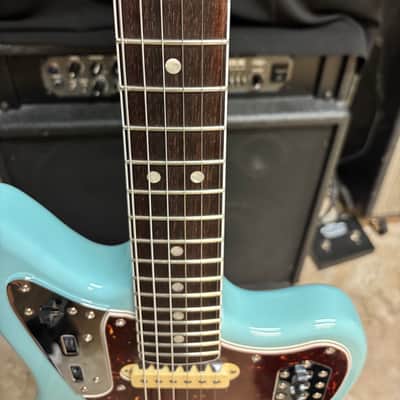 Fender American Original '60s Jaguar with Rosewood Fretboard 2021- Daphne Blue image 6