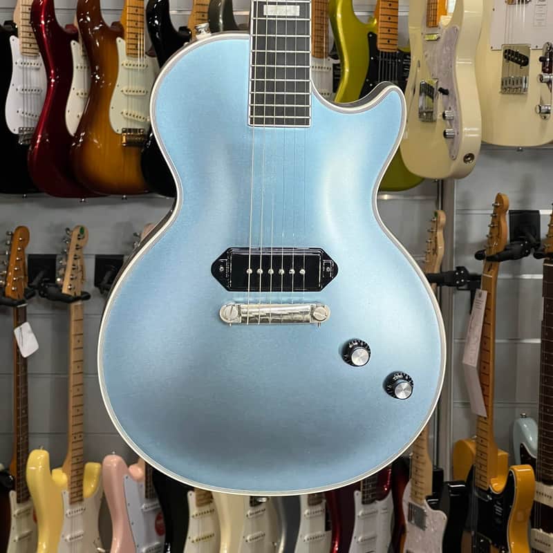 Epiphone Les Paul Custom   Jared James Nichols Blues Power Pelham Blue image 1