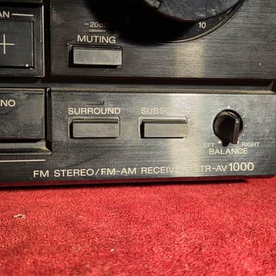 Sony STR-AV1000 Audio Visual Receiver w/ Remote image 4