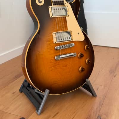 1986 Gibson Les Paul Standard – Dark Sunburst – Tim Shaw – Chainsaw Case image 2