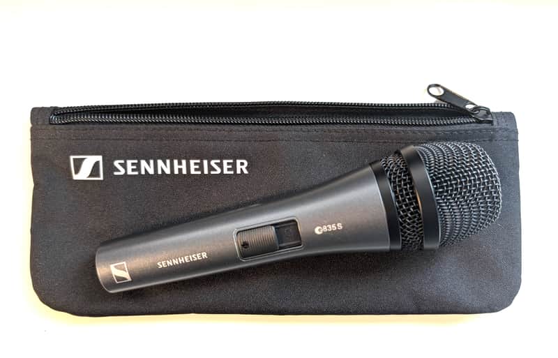 Sennheiser e835 S Dynamic Handheld Cardioid Microphone with On / Off Switch 1998 - Present - Dark Grey image 1