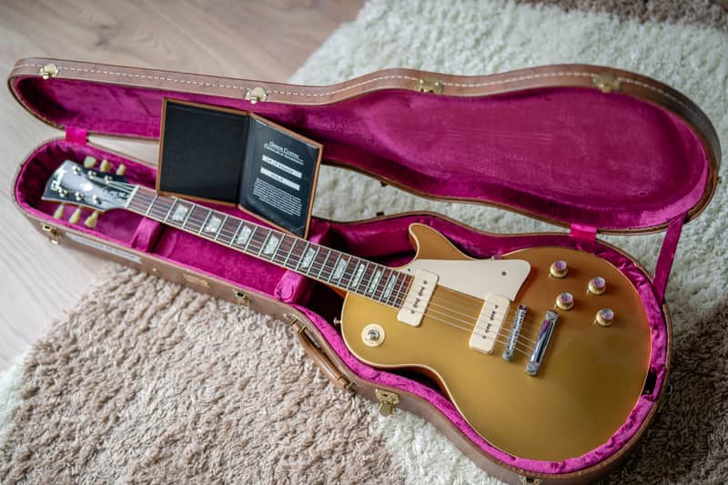 Gibson Custom Shop 1968 Les Paul P90 Goldtop 2020 - Goldtop image 1