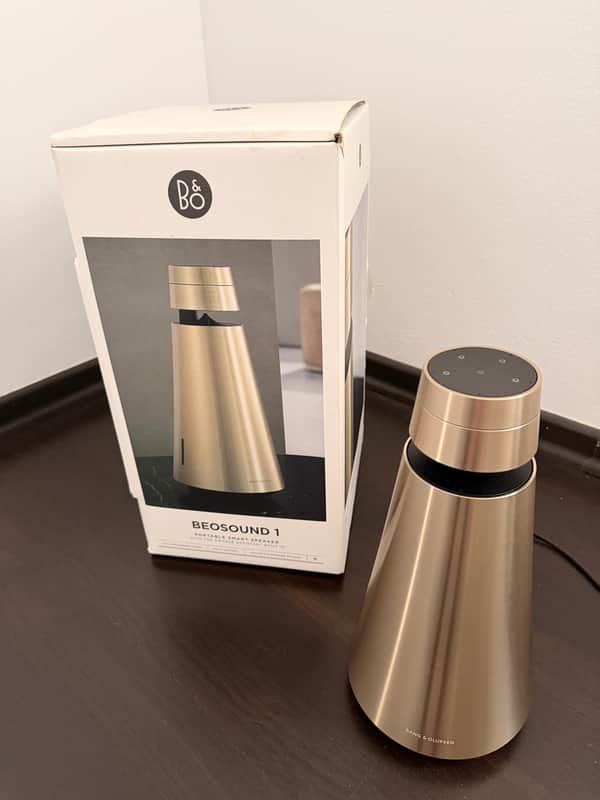 Bang & Olufsen Beosound 1 2nd Generation GVA Brass Tone 2020