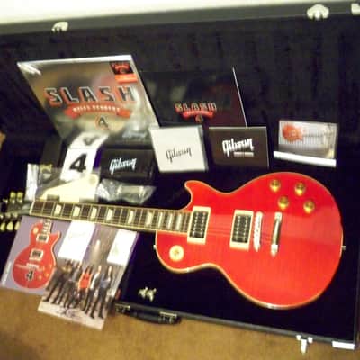 Artist Relations Promo 2022 Gibson Les Paul Standard Slash Artist Signature Limited 4  Album Trans Cherry image 1