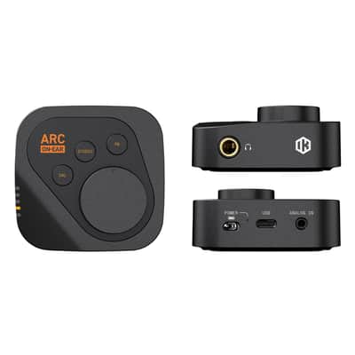 IK Multimedia ARC ON-EAR Headphone Amplifier and DAC image 2