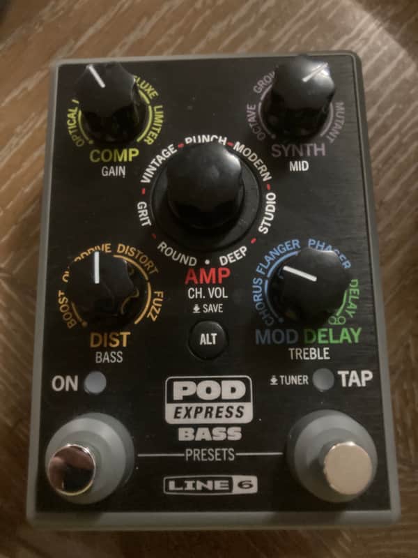 Line 6 Bass Pod Express effects pedal image 1