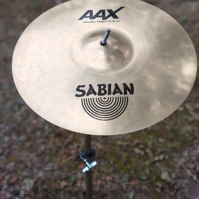 Sabian 14" AAX Studio Hi-Hat Cymbals (Pair) 2002 - 2018 - Brilliant image 3