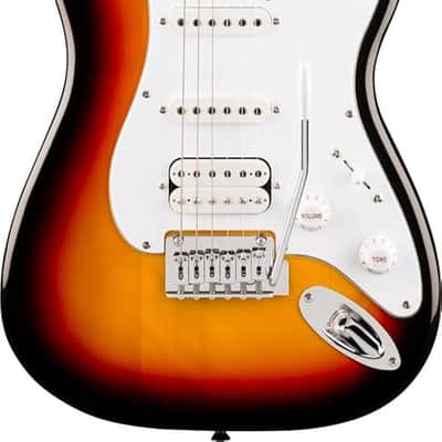Squier by Fender Affinity Stratocaster Jr. HSS 3-Color Sunburst image 1