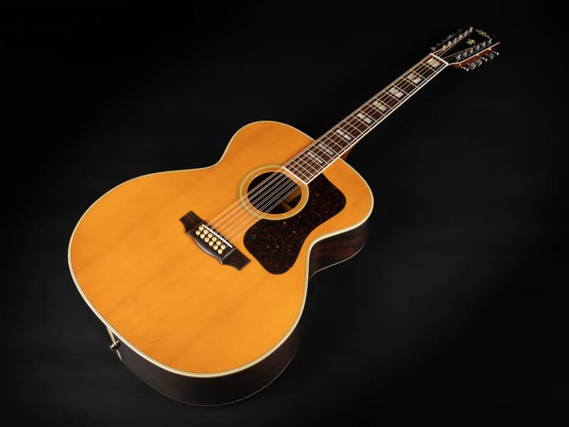 1970s Aria 9274 - Natural | Vintage Japan 12-String Lawsuit Jumbo