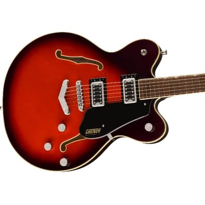 Gretsch G5622 Electromatic Center Block Double-Cut with V-Stoptail, Laurel Fingerboard, Claret Burst image 5