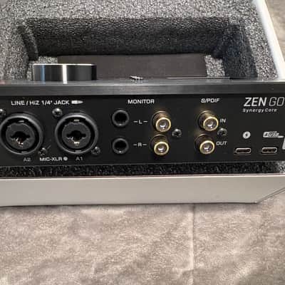 Antelope Audio Zen Go Synergy Core USB Type-C Audio Interface 2021 - Present - Black image 6
