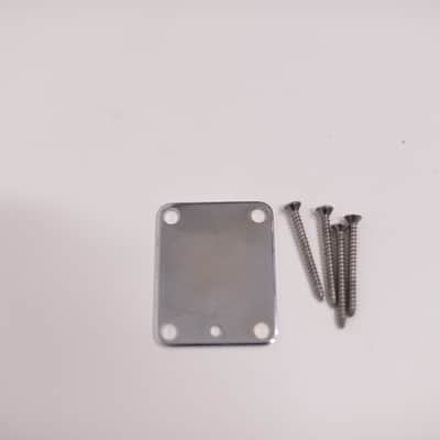 1987-1988 Vintage Fender Stratocaster Plus Neckplate w/Original Screws 1989 1990 1991 1992 1993 image 6