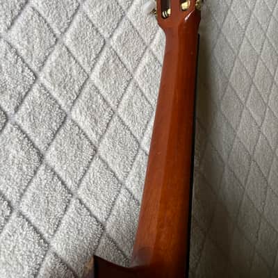 1980s Dauphin DH80 Classical Guitar Japan Vintage Nylon String w/ Hard Case image 10