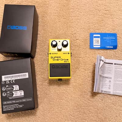 Boss SD-1 Super OverDrive - Relatively rare made in Malaysia - Only opened for pictures - Mint image 10