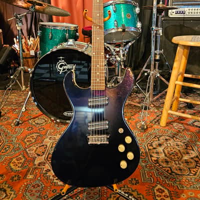 1990's Danelectro Hodad MIK Metallic Purple Electric Guitar image 9