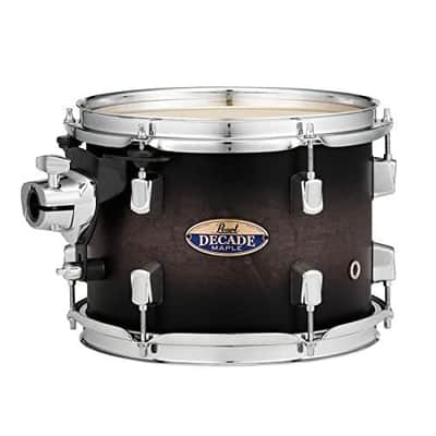 Pearl Decade Maple Rack Tom - Satin Blackburst (DMP1007T/C262) image 1