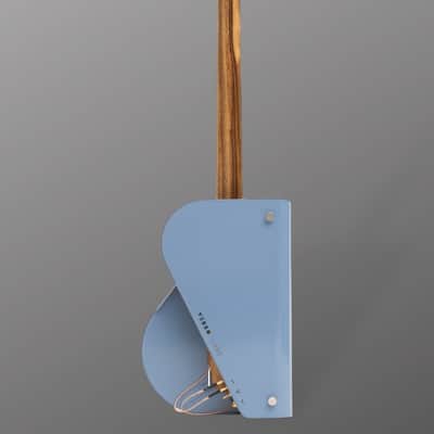 Verso Orbit Baritone 2024. - Dove Blue / Walnut - Sheet Metal Body w/ freely adjustable Magnetic Pickups SC1 Neck & HB2 Bridge - NEW. (Authorized Dealer) image 9