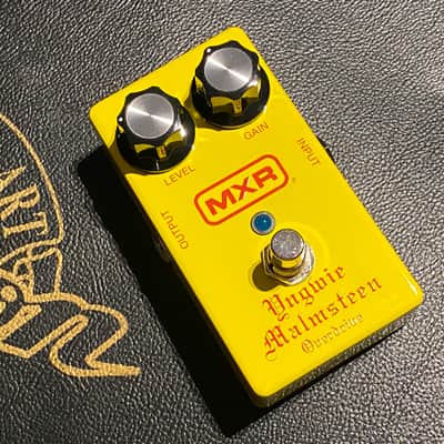 #1 MXR YJM308 LTD Yellow Yngwie Malmsteen Signature Overdrive image 3
