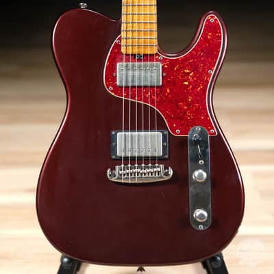 Shabat Lion Special Mahogany Body w/ Roasted Flame Maple & Imperials – Oxblood image 2