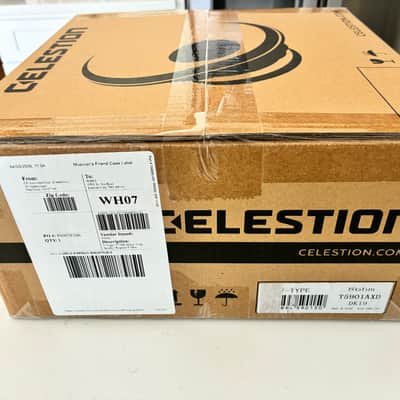 Celestion T5901 V-Type G12 12" 70-Watt 8 Ohm Replacement Speaker 2010s - Gold - New Factory Sealed image 1