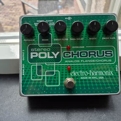 Electro-Harmonix Stereo Polychorus Analog / Chorus / Flanger / Slapback Echo 2011 - 2023 - Green image 2