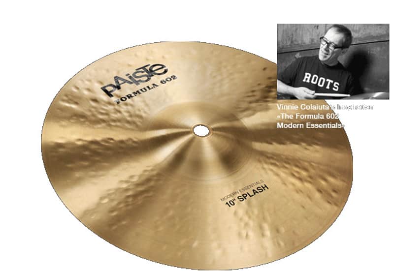 Paiste Formula 602 Modern Essentials 10" Splash Cymbal/Model # CY0001142210/NEW image 1