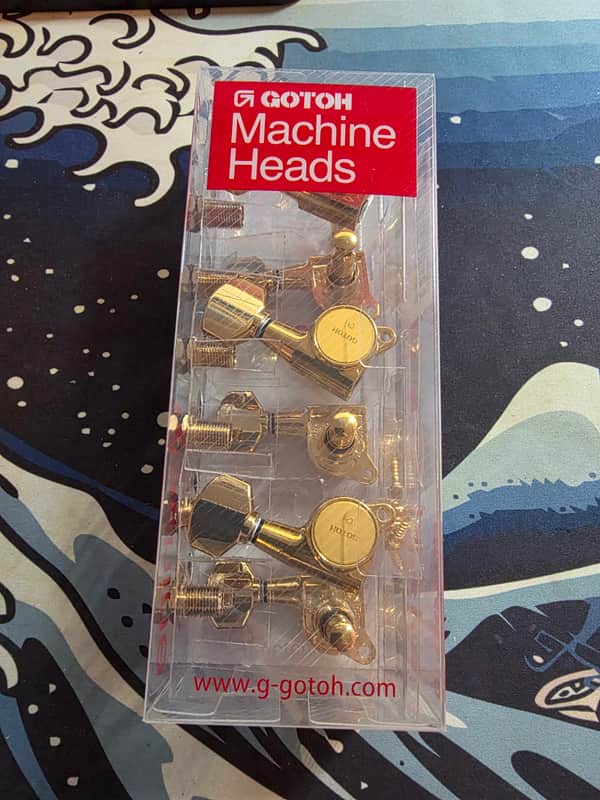 Gotoh SG381-05 6 in line - Gold image 1