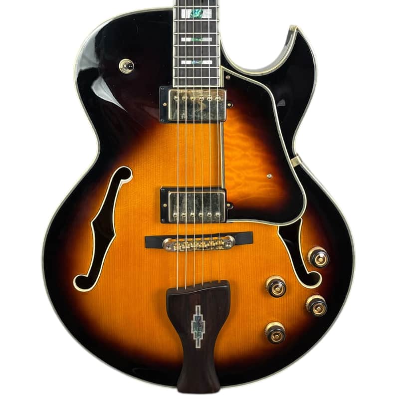 Ibanez LGB-30 George Benson Signature 2014 - Vintage Yellow Sunburst image 1