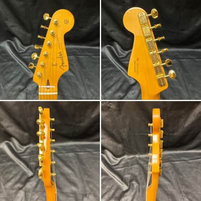 Fender Limited Edition Vintera III Late '50s Stratocaster White Blonde w/ Deluxe Gig Bag image 10