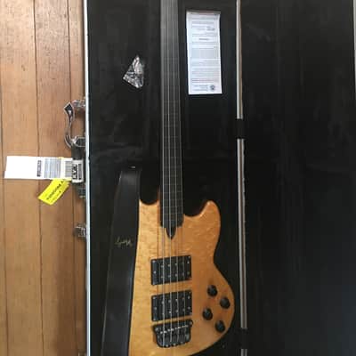 Wal Mk-1 1988 Aged Natural Satin fretless image 3