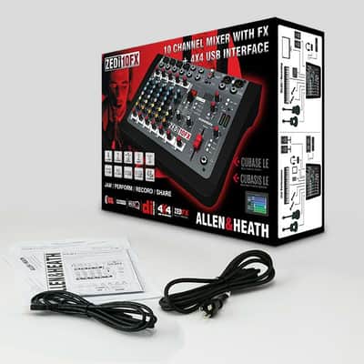 Allen & Heath ZED-10FX 10-Channel Mixer w/ Effects. New with Full Warranty! image 14