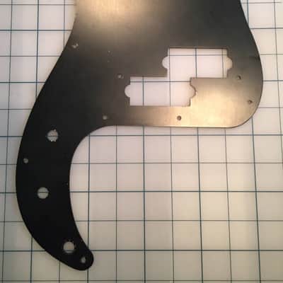 Black Aluminum Anodized Precision P-Bass Pickguard image 2