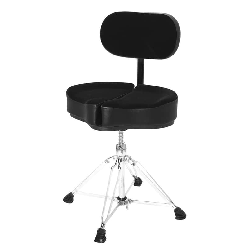 Ahead Spinal G Saddle Black Top with 4 Leg Base and Backrest image 1