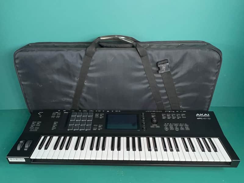 Akai MPC Key 61 Standalone Workstation Synthesizer 2022 - Present - Black + Case image 1