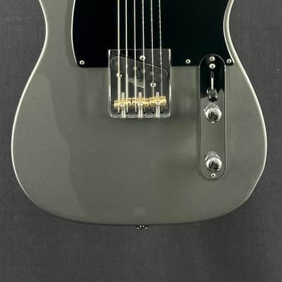 Suhr Andy Wood Signature Modern T in AW Silver with Single Coil Pickups and Fixed Bridge image 1