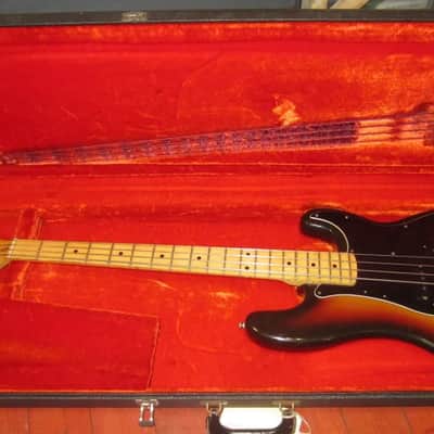 1976 Fender Precision Bass Sunburst image 8