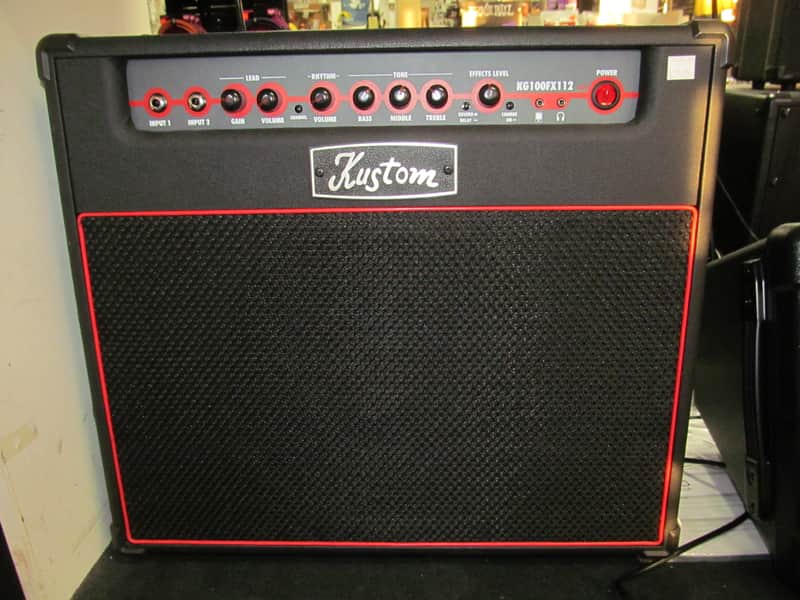 Kustom KG100FX112 2.0 100 Watt 1X12" Guitar Amplifier Combo with Fx's image 1