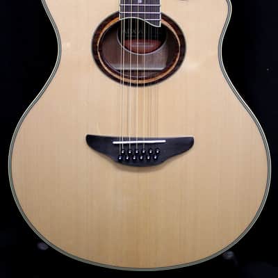 Yamaha APX-700II-12 String Acoustic-Electric Guitar Natural image 2